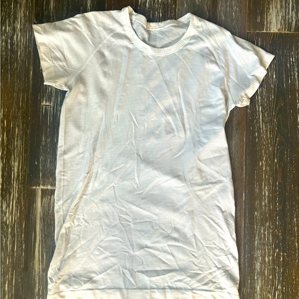 Lululemon run swiftly tee white 10